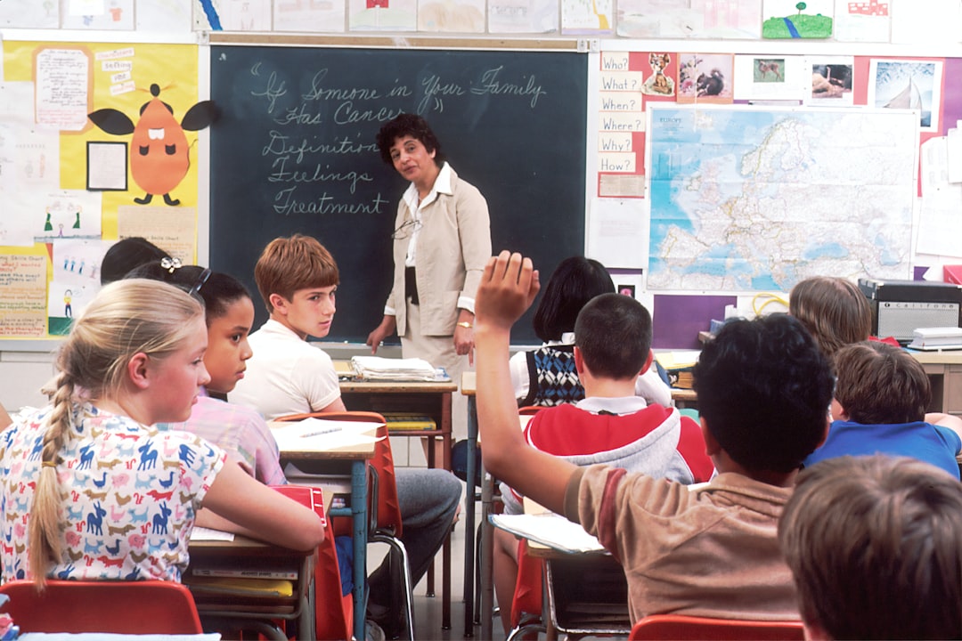 Children in classroom